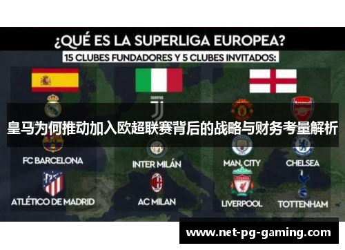 皇马为何推动加入欧超联赛背后的战略与财务考量解析